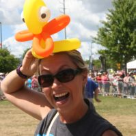 Balloon animals at Tall Ship Festival