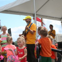 Entertainment at Tall Ship Festival