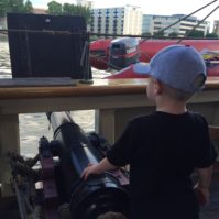 Boy on Ship image